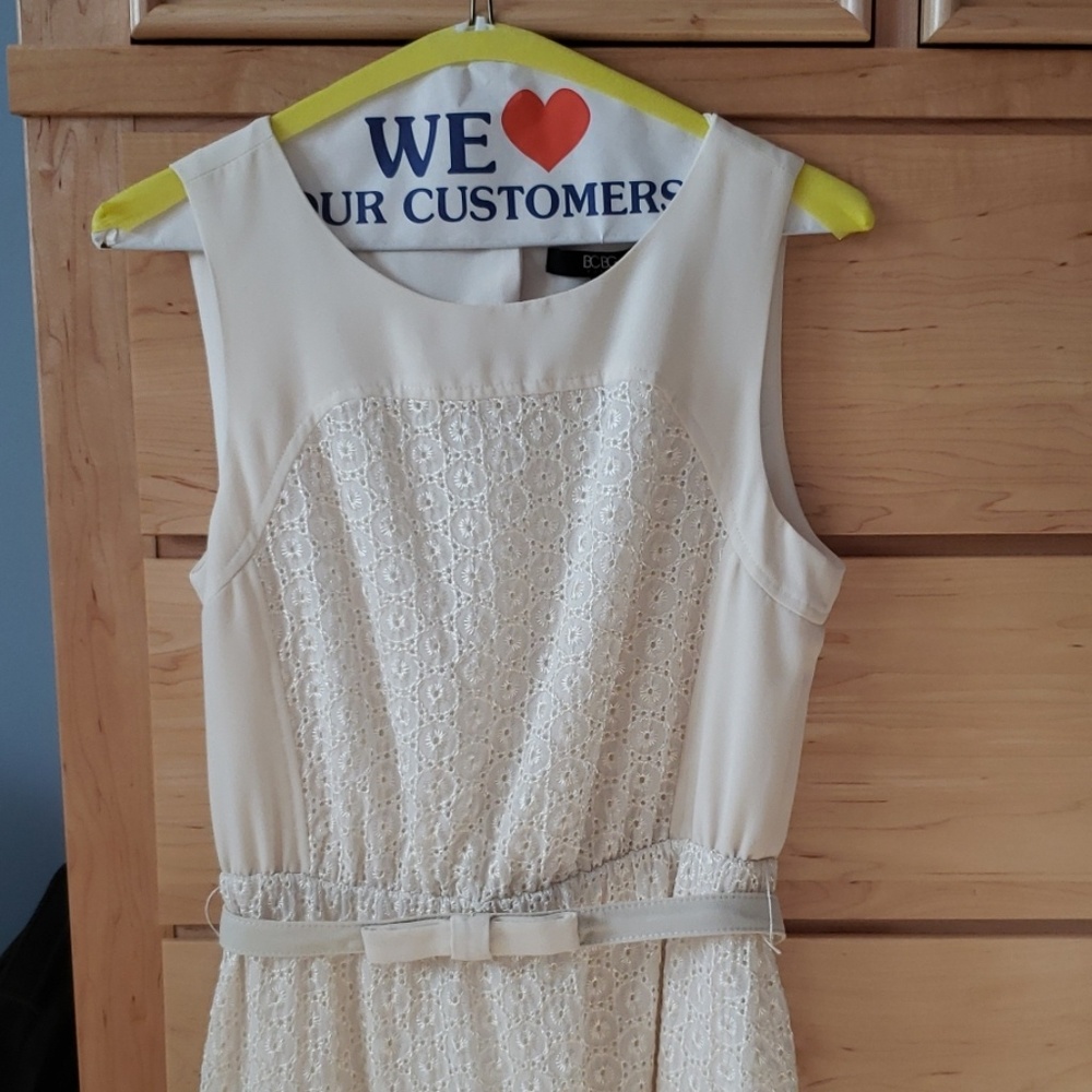 BCBG Paris Cream Dress